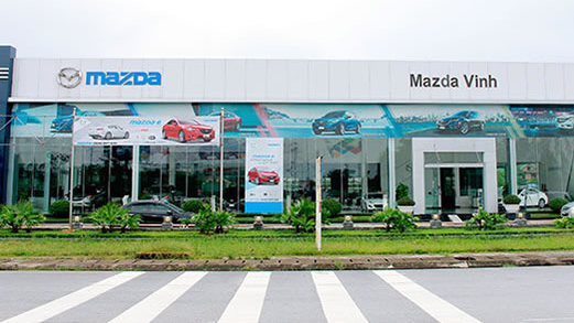 Nghệ An: Đại lý Mazda Vinh